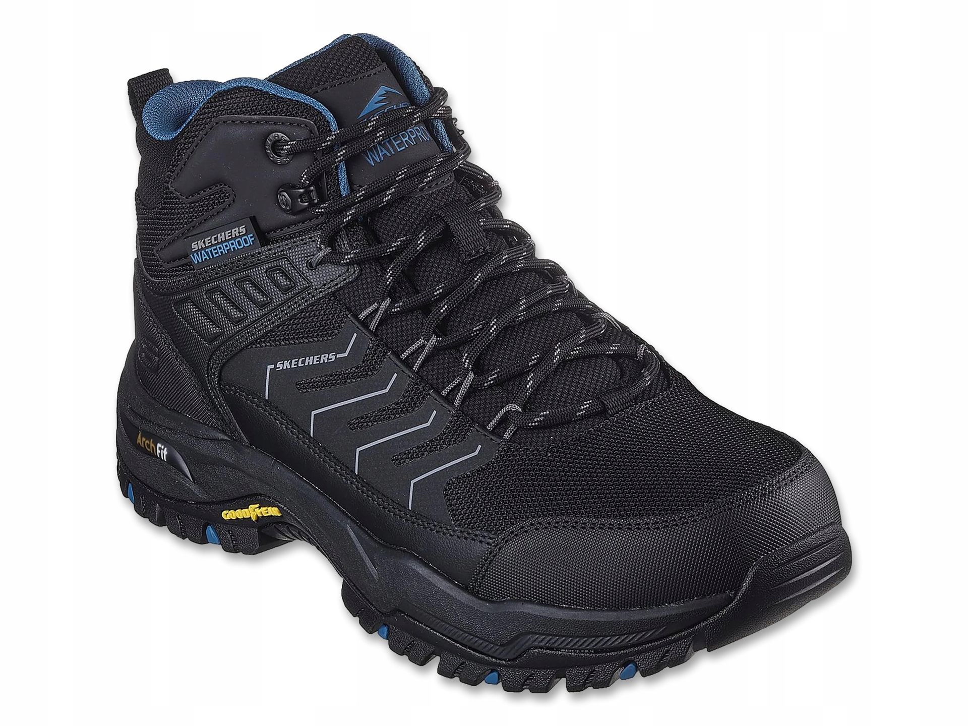 Sneakersy męskie Skechers 204634BLK 42