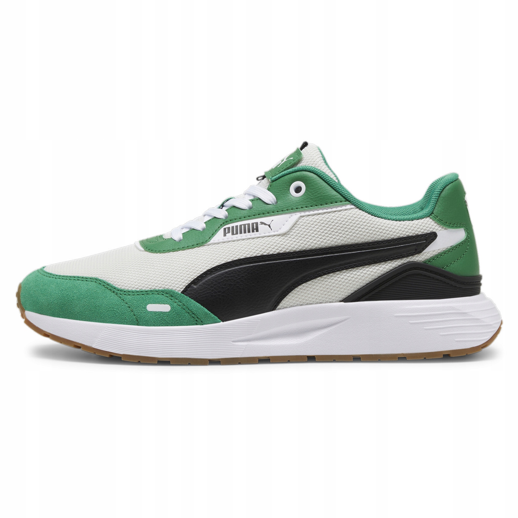 Buty męskie sportowe Puma Runtamed Plus 39125024 zielone białe 42.5