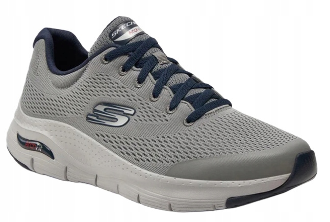 Skechers Buty Męskie Sportowe Arch Fit Szare 43 Eu