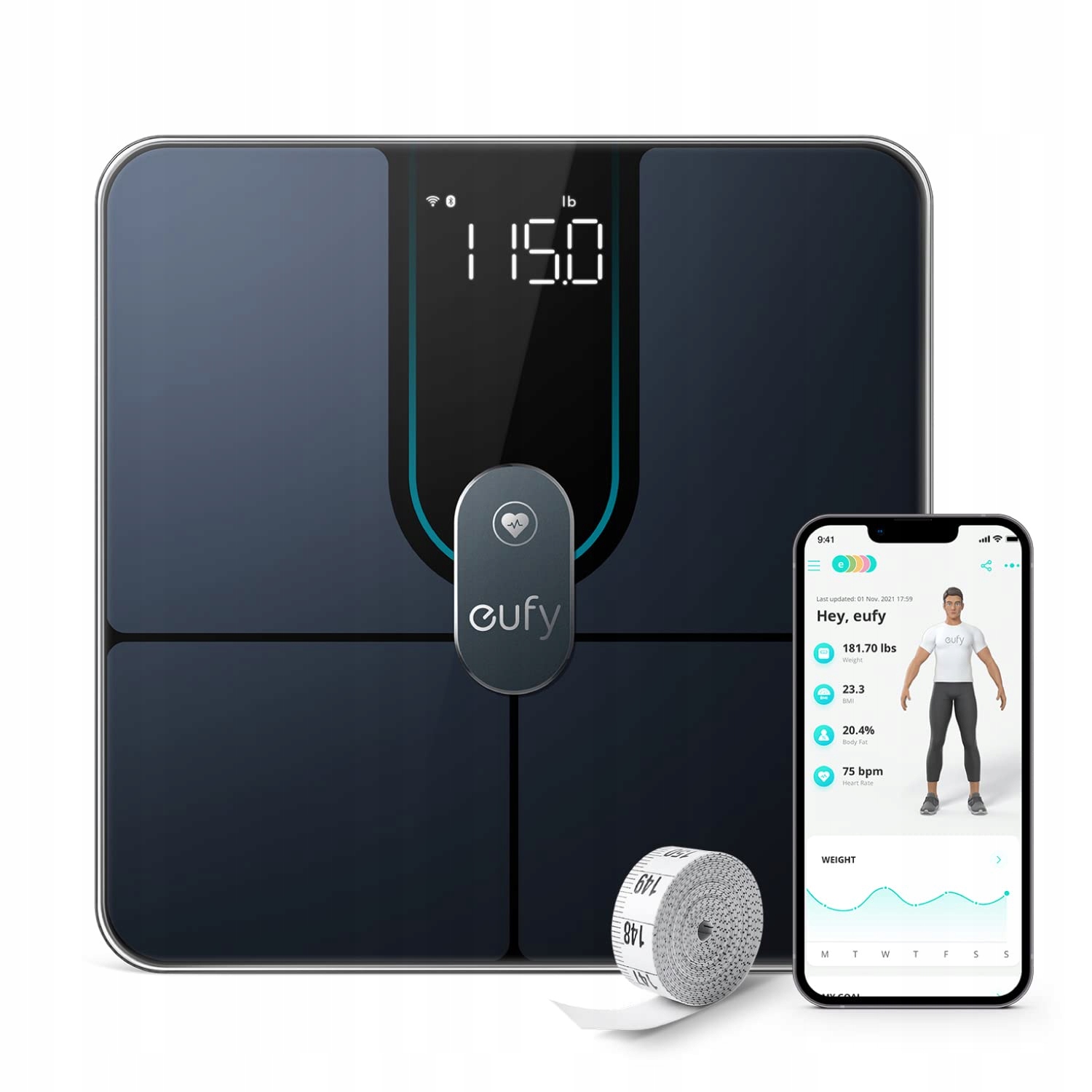 Waga łazienkowa Eufy Anker Smart Scale P2 Pro