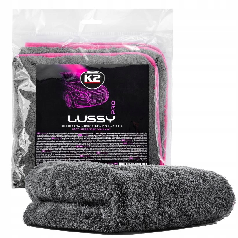 K2 Pro Lussy Gruby Ręcznik Z Mikrofibry Do Osuszania 40x40 CM 1200g/m2