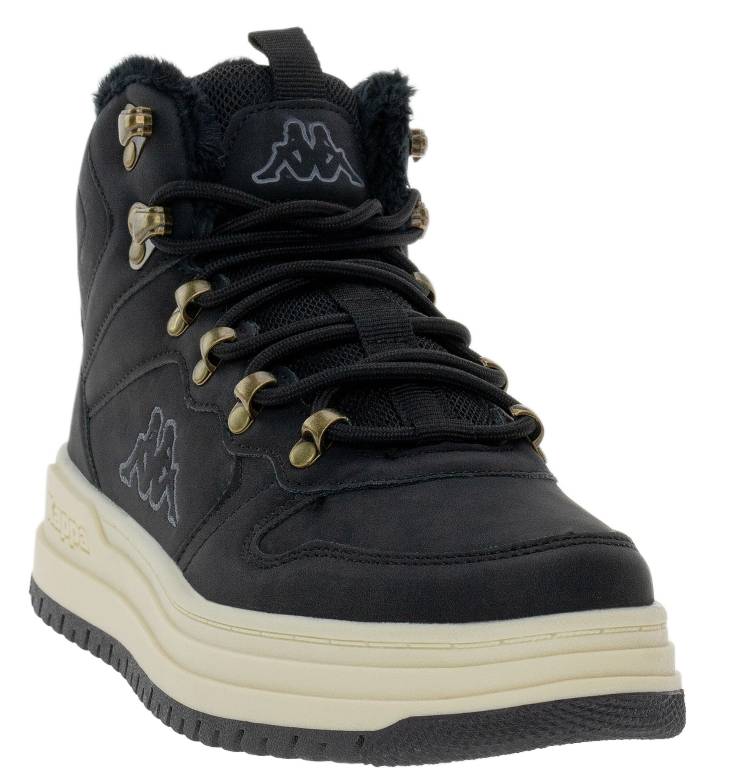 Buty Damskie Trekkingowe Kappa Tobin czarne jesienno-zimowe ocieplane 38 Eu