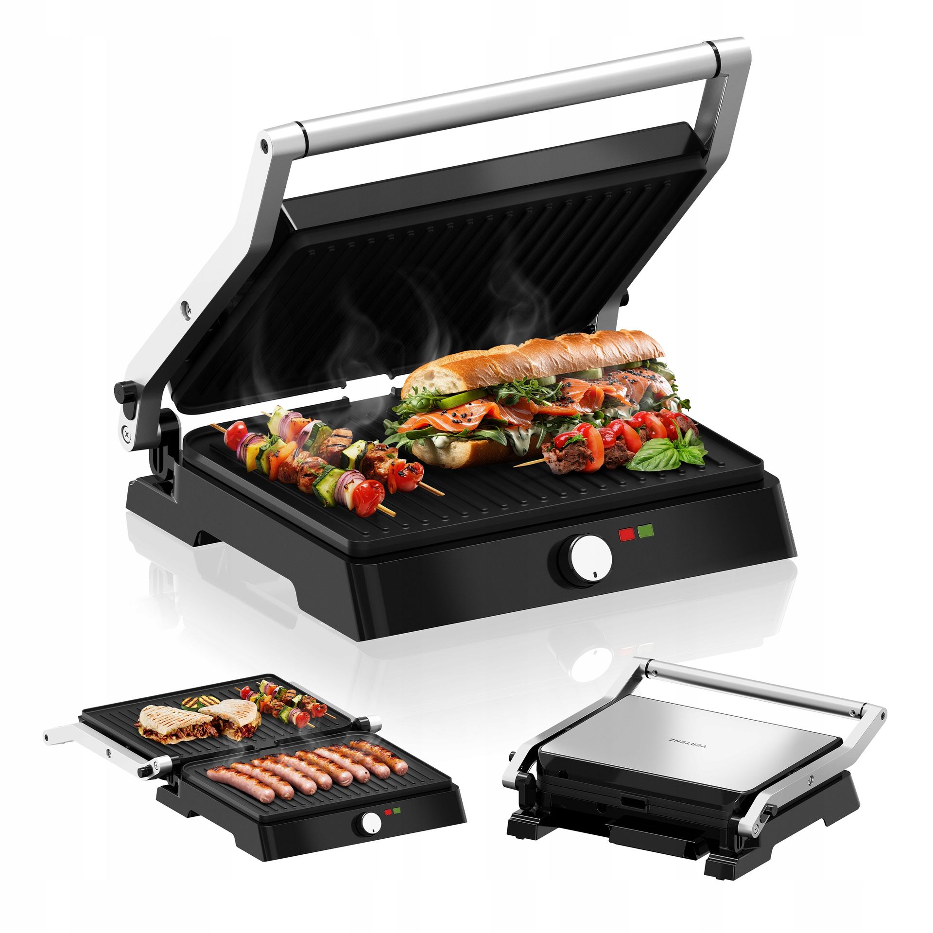Grill Elektryczny Opiekacz Nieprzywierający Vertenz Intense 50 2200W Xylon