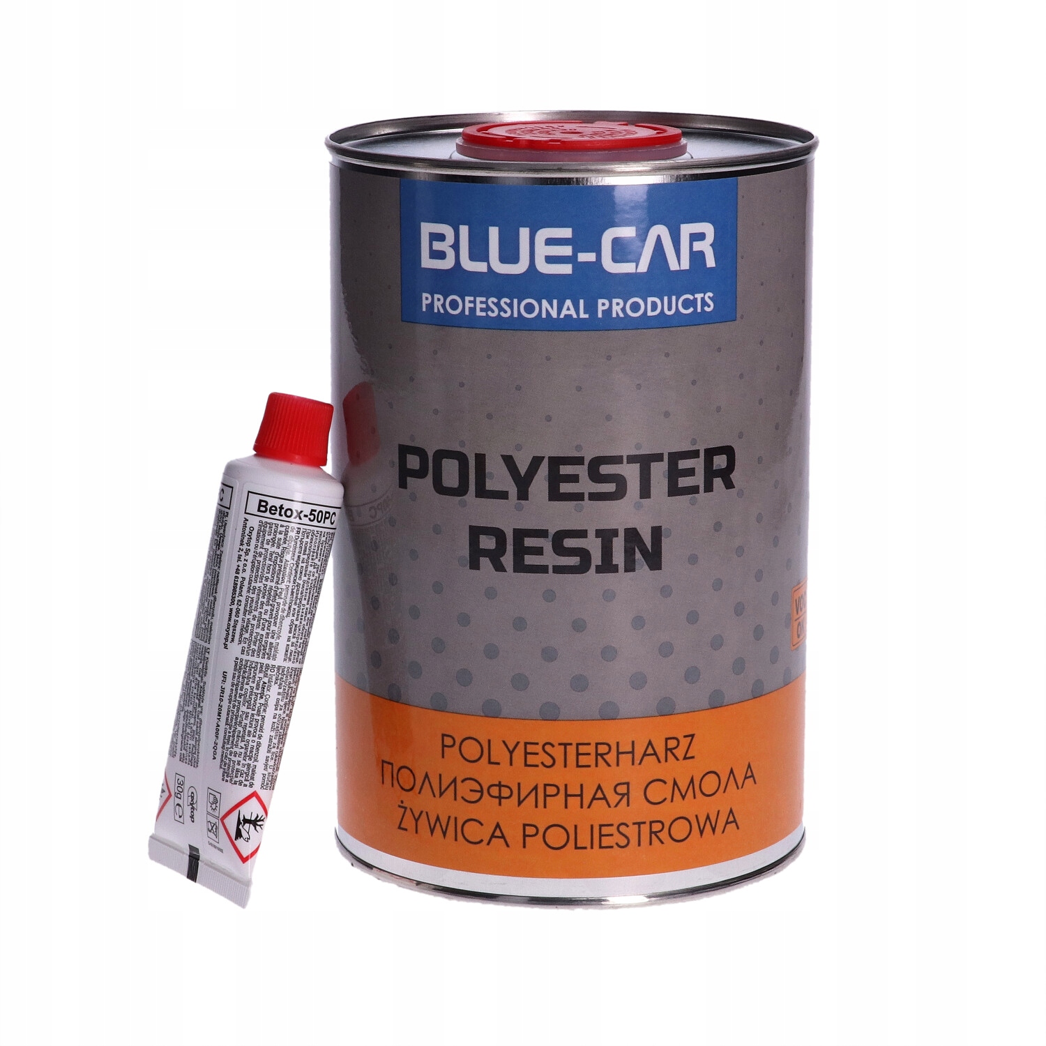 Blue Car Żywica Poliestrowa 1L Utwardzacz
