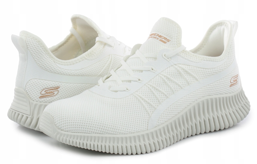 Skechers Buty Damskie Sportowe Bobs Geo New Aesthetics Białe 38 Eu
