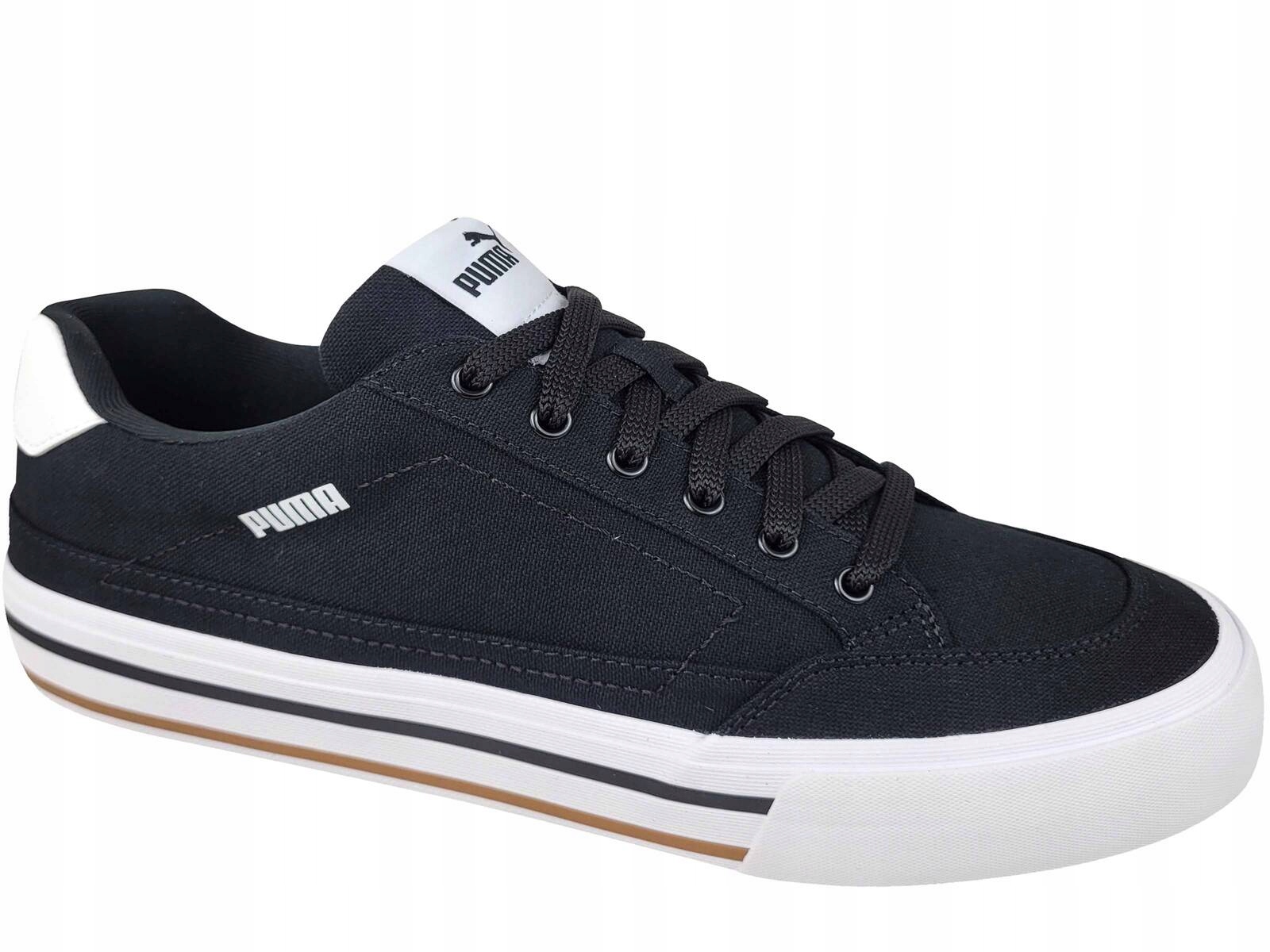 Puma Court Classic Vulc 395020 03 Buty Męskie Trampki Tenisówki Czarne