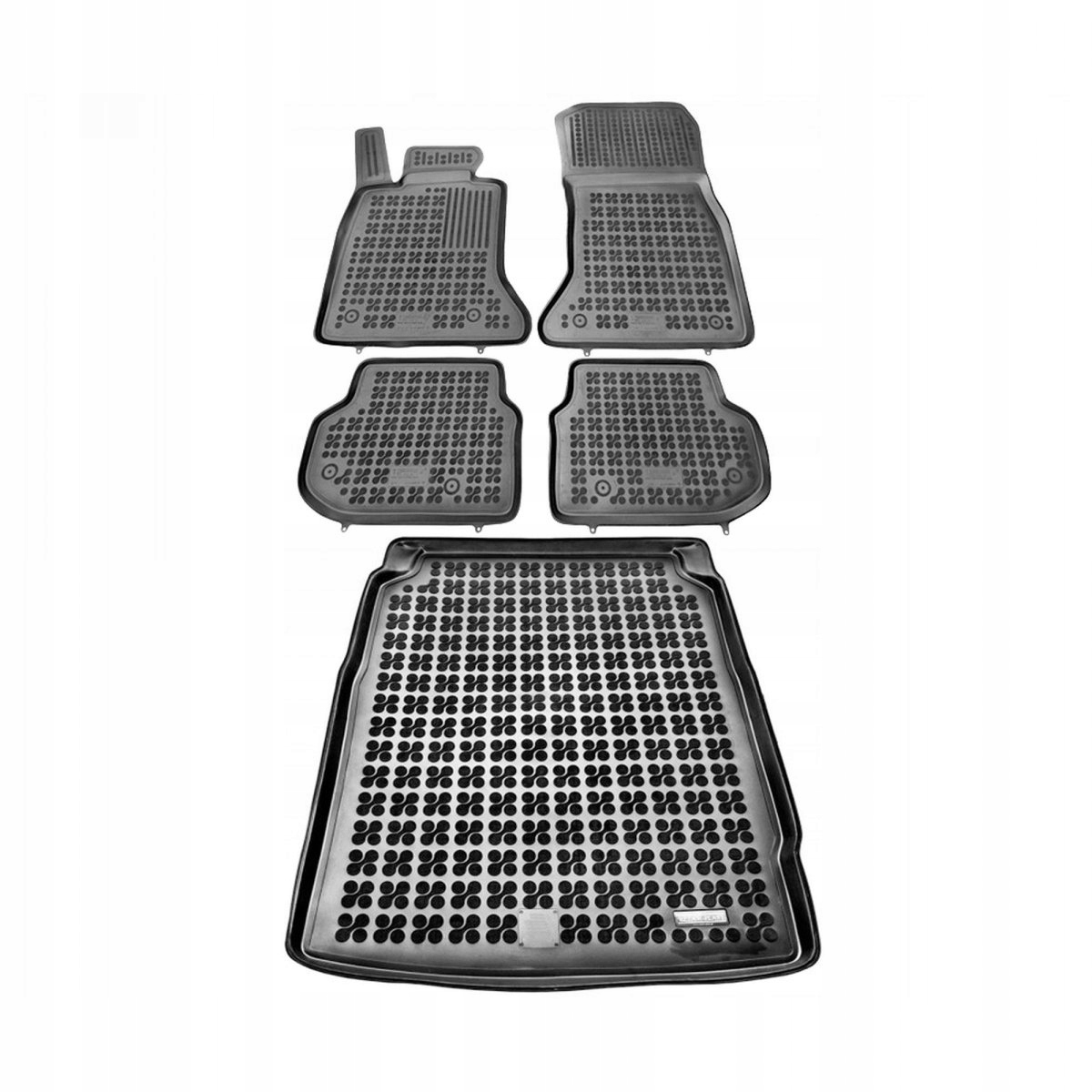 Gumowy zestaw dywaniki i mata korytka Bmw Seria 5 F10 2010-2013 Sedan Rezaw
