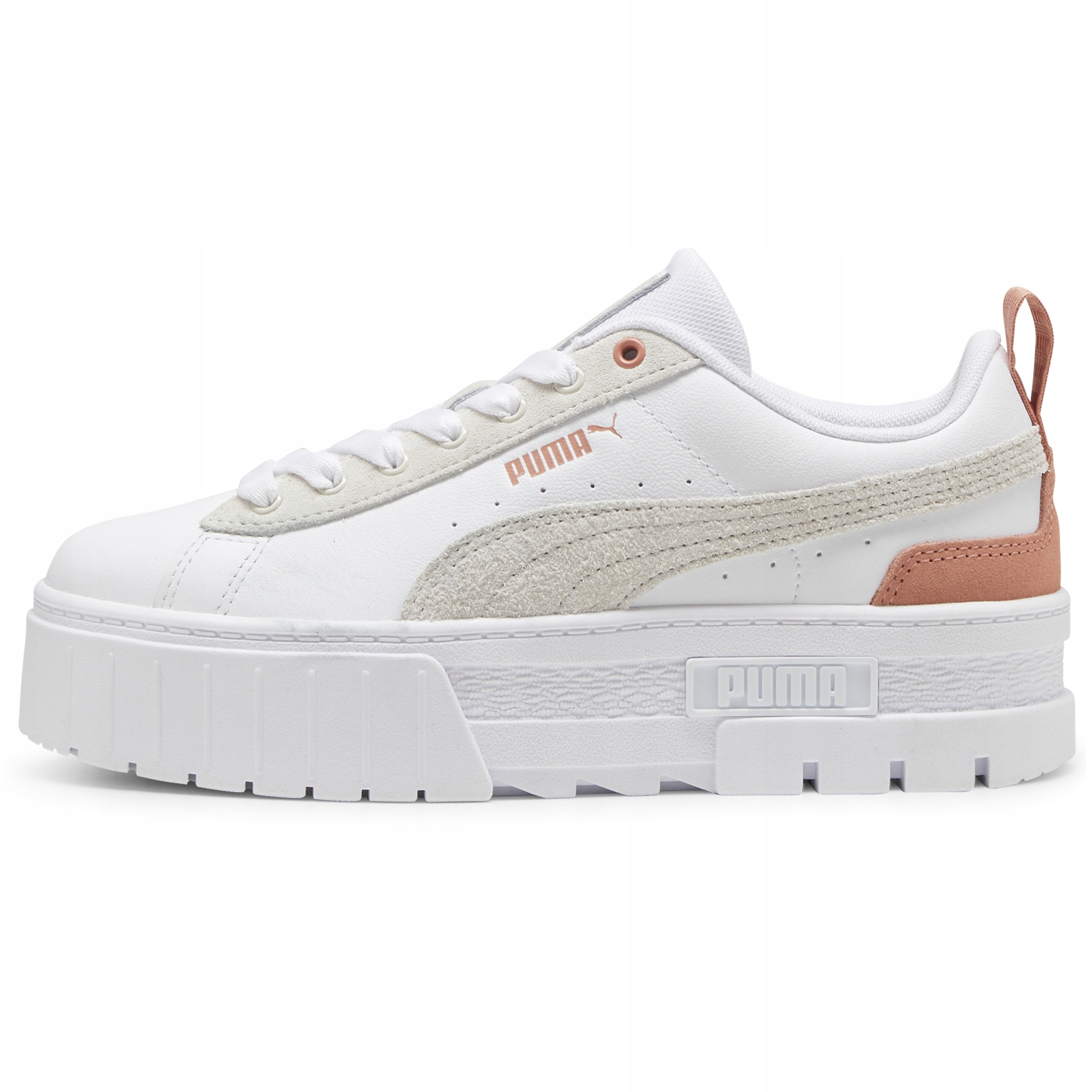 Buty damskie sportowe Puma Mayze Mix 38746815 grubej podeszwie białe 40.5