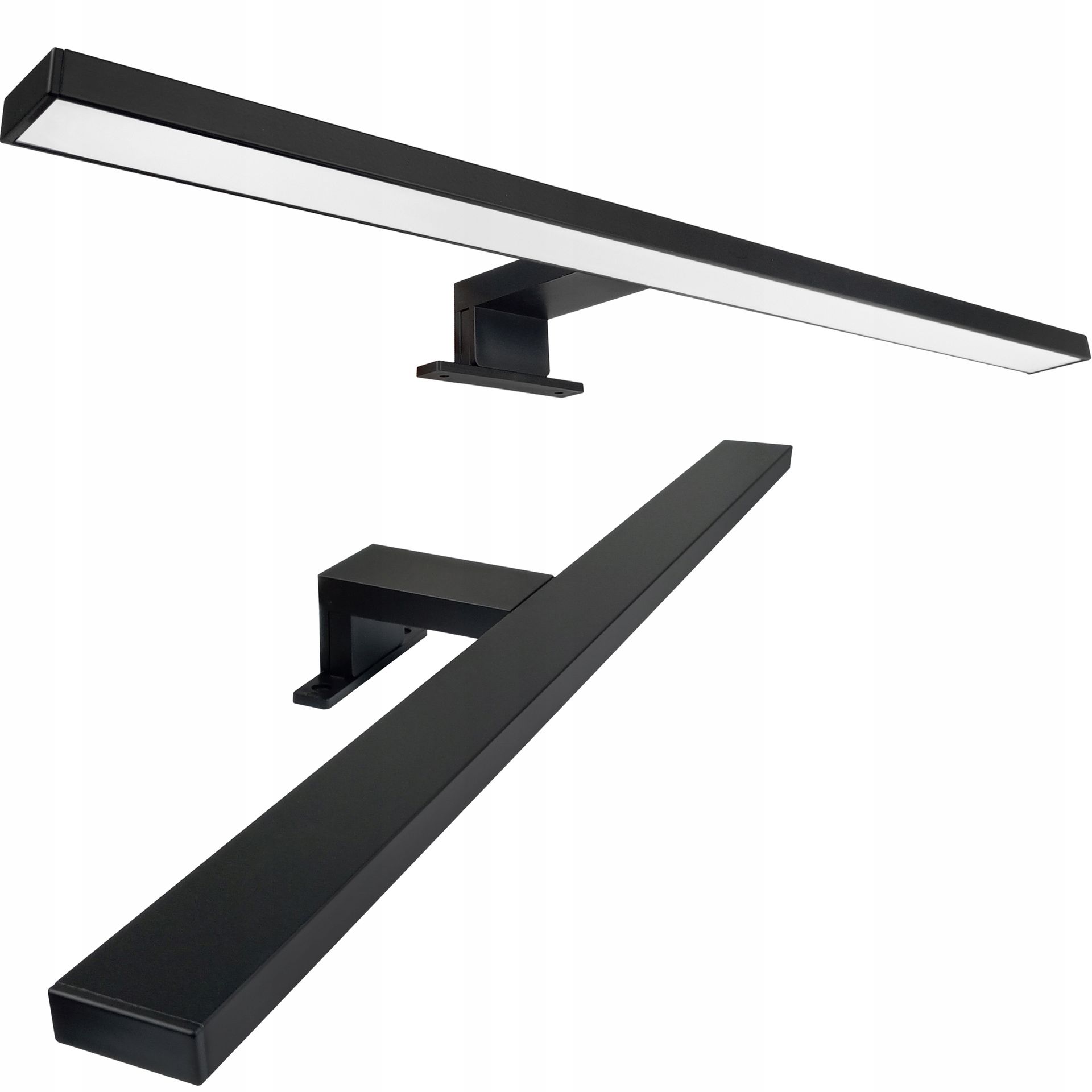 Lampka Łazienkowa Na Szafkę Lampa Nad Lustro Led Czarny Kinkiet Naszafkowy