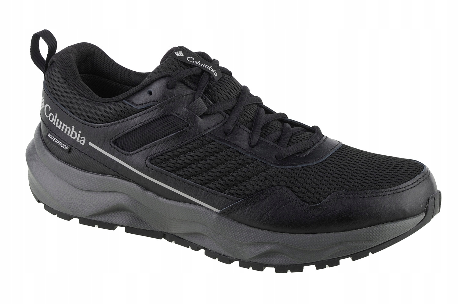 Columbia Plateau (44) Męskie Buty Sneakers Tkanina Czarny