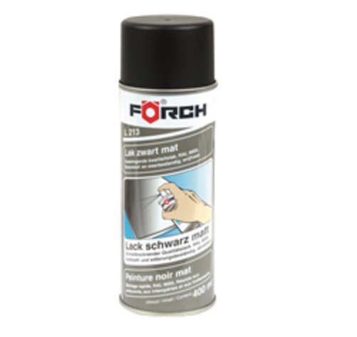 Forch Wysokojakościowy spray Czarny połysk śr L214