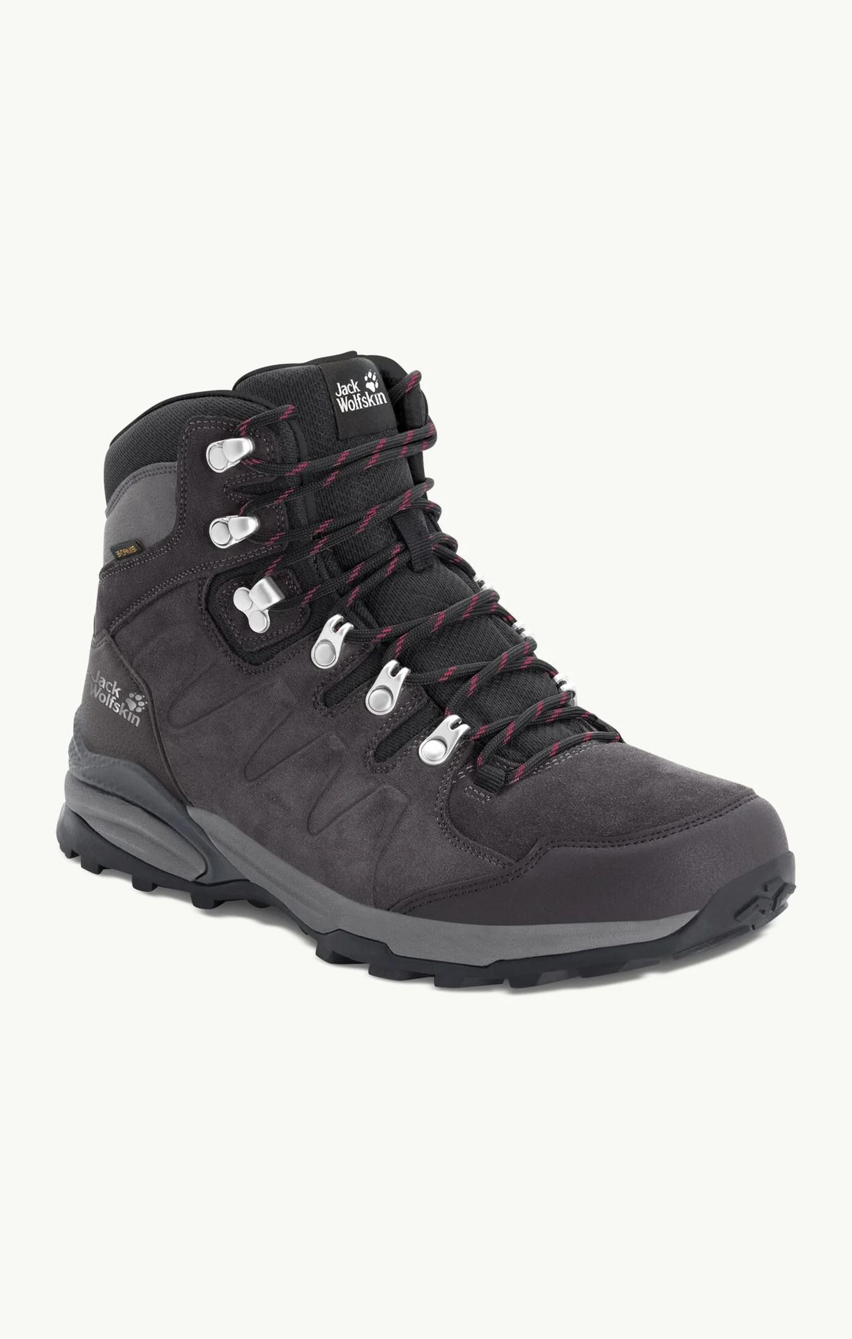 Buty trekkingowe Jack Wolfskin Refugio Texapore Mid W Steel/Purple 37,5