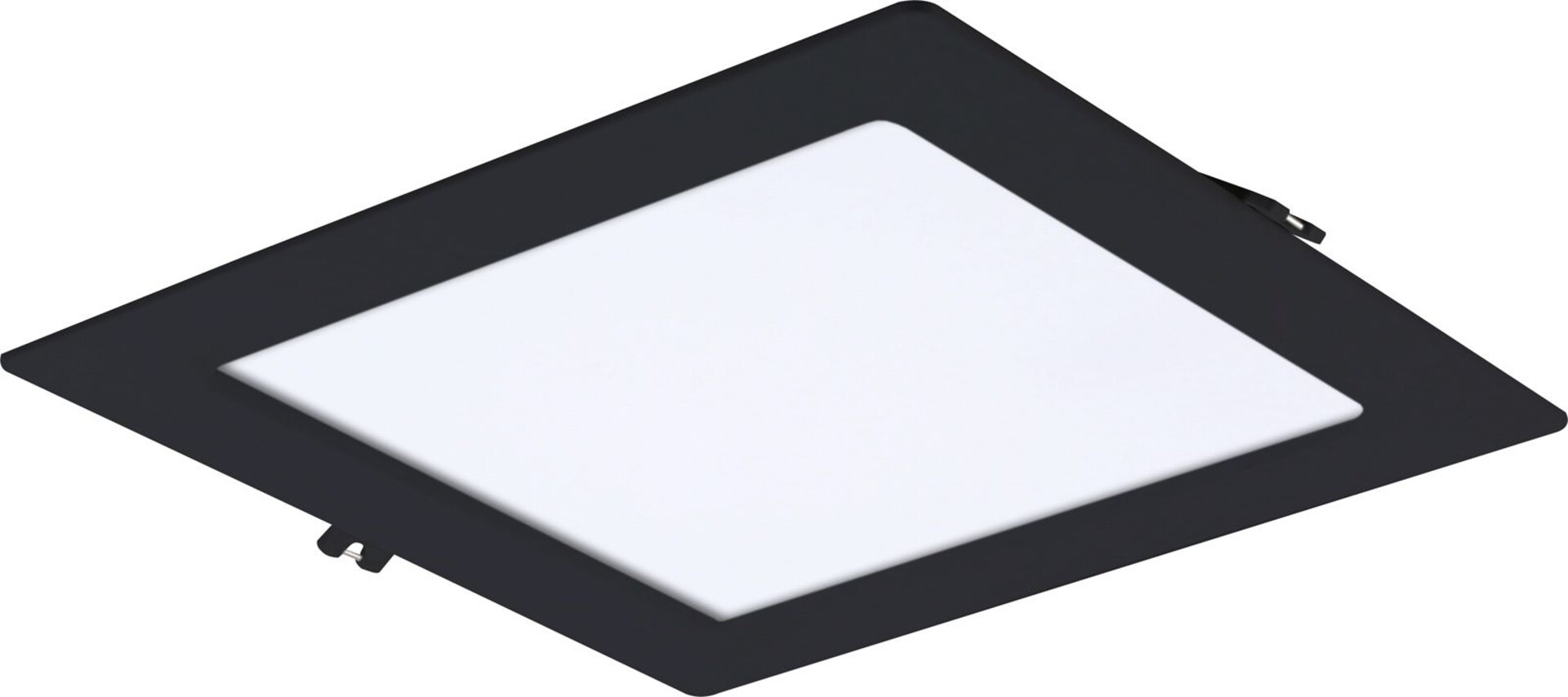 Lampa Podtynkowa SHAUN2 Led 18W 3000K 120lm Czarna Kwadrat 71231 Rabalux