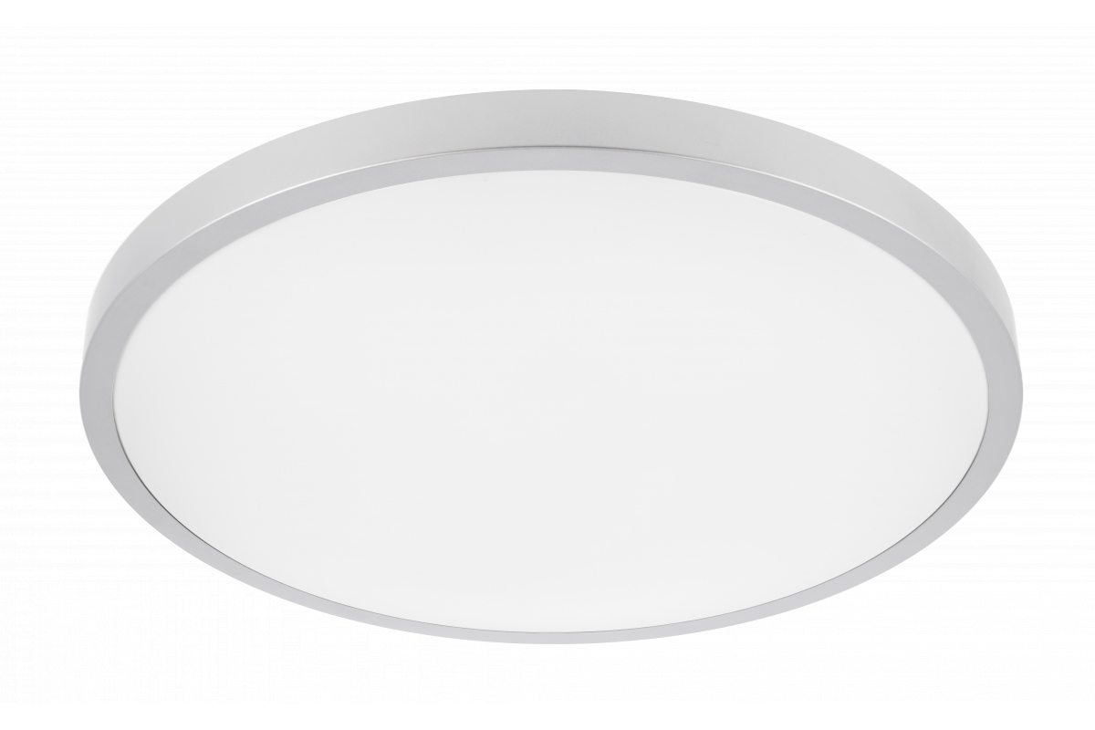 Plafon Atol srebrny Led 32W 2560lm 3000K 400mm 240V IP54 LD-ATOL32W-WW-02