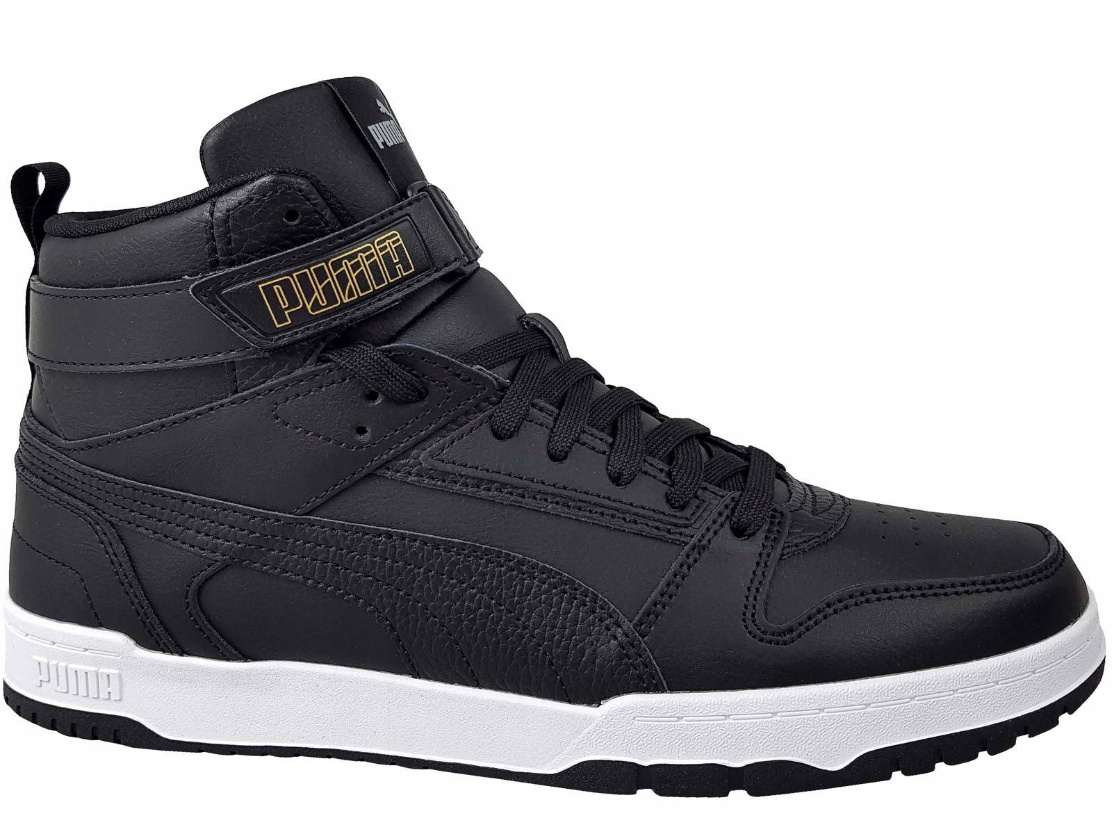 Puma Rbd Game Buty Męskie Wysokie Trampki Czarne