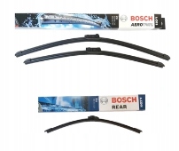 Bosch Wycieraczki Przód+tył Tiguan 2007-2017