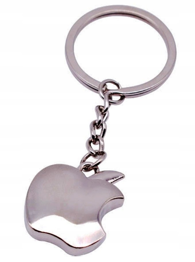 Nowy Brelok, Breloczek Do Kluczy Przywieszka - Apple, Jabłko - Super Jakość