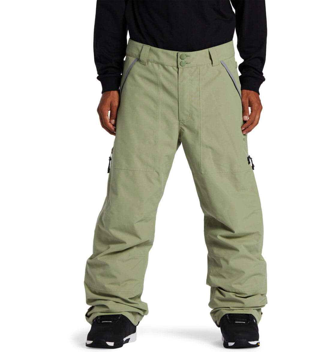 Męskie Spodnie DC SCHOES SQUADRON 30K PANTS ADYTP03037-GLD0 XL