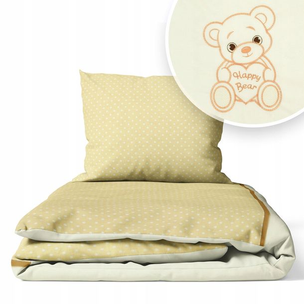 Pościel 135x100 Dziecięca 2el 100x135 Do Łóżeczka