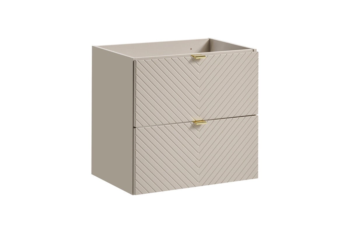 Szafka łazienkowa pod umywalkę Comad Viva 60 cm kaszmirowy mat 82-60-2S