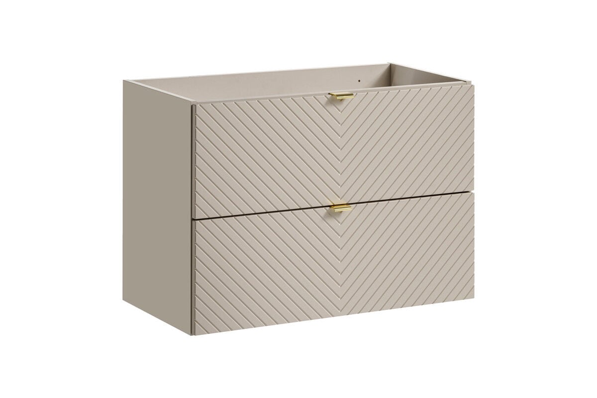 Szafka łazienkowa pod umywalkę Comad Viva 80 cm kaszmirowy mat 82-80-2S