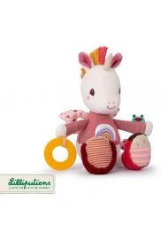 Przytulanka aktywizująca wielofunkcyjna Jednorożec Lena 9 m+