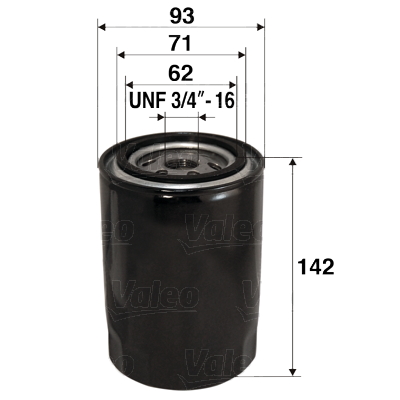 Filtr oleju VALEO 586024 W940