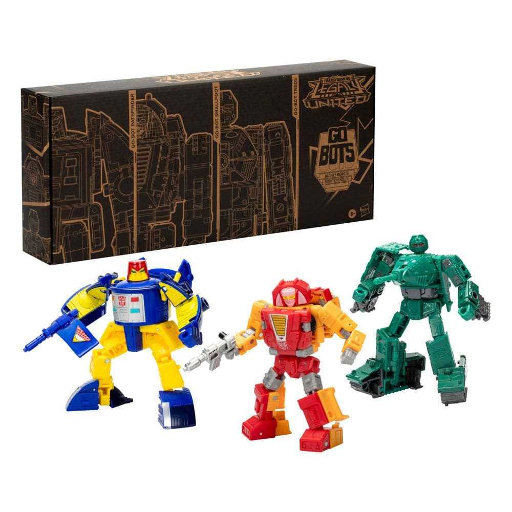 Zestaw 3 figurek Transformers Generations Selects Legacy United - Go-Bot Guardians