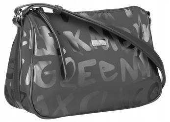 Listonoszka ze skóry ekologicznej z napisami — Peterson