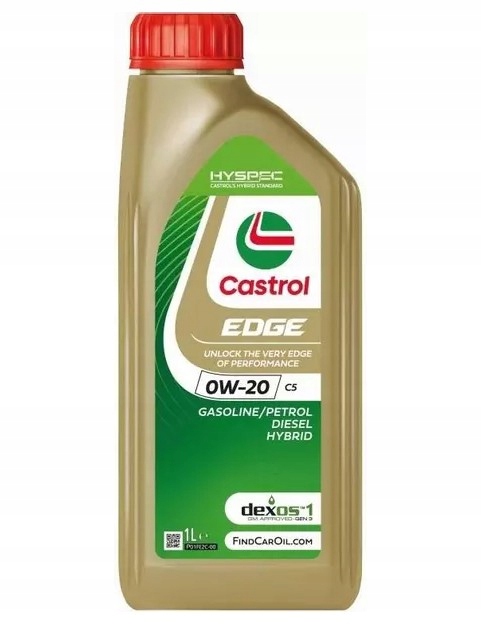 Castrol Edge C5 0W-20 Olej Silnikowy Volvo 1L