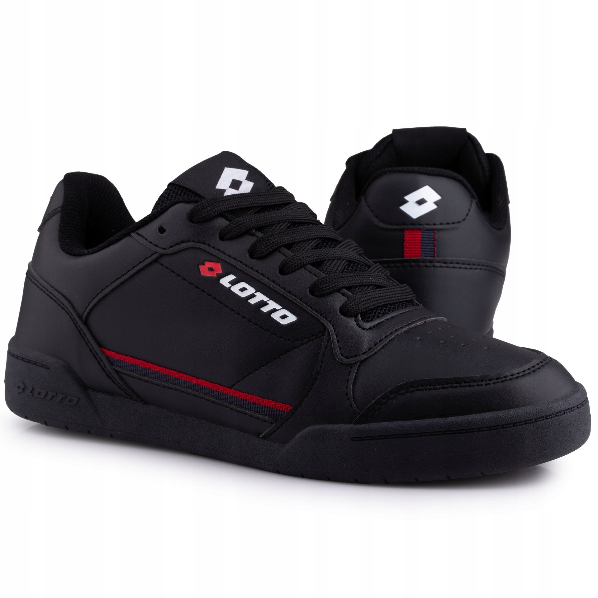 Buty męskie sportowe Lotto Nandu Black/red