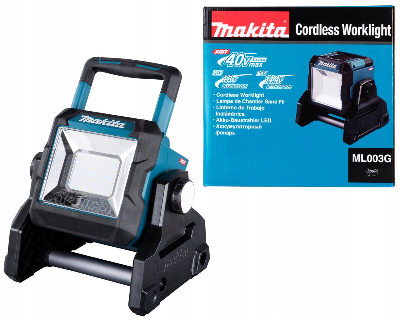 Makita Lampa budowlana reflektor Led 18V 40V Lxt/xgt ML003G