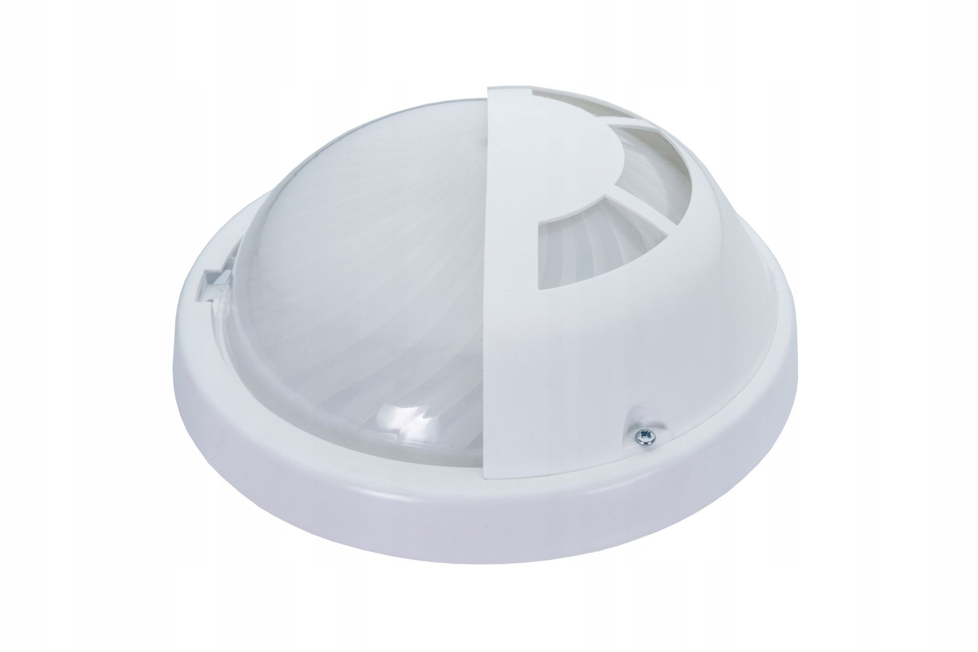 Emotion, E27, biała, IP44, osłona, klosz Pc mat