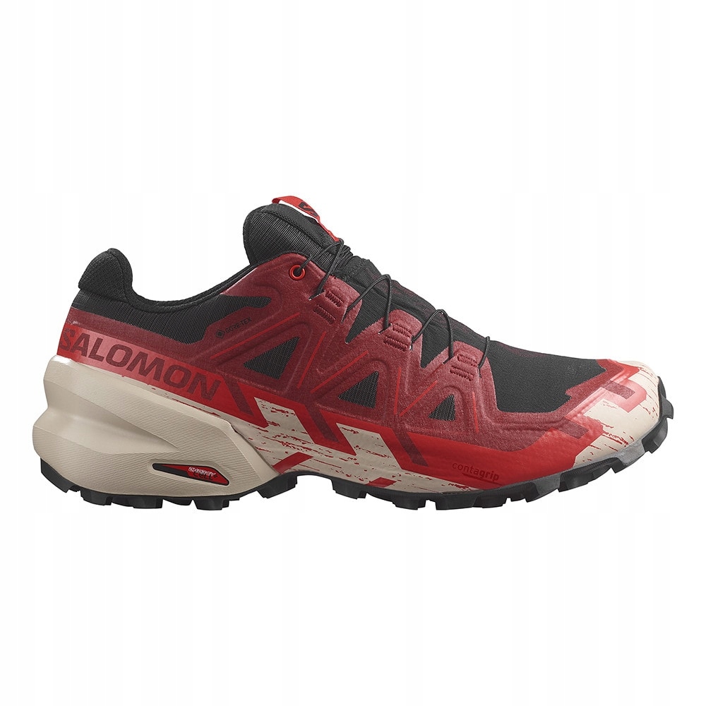 Obuwie Salomon Speedcross 6 Gtx Black/Red Dahlia Czerwony 43 1/3