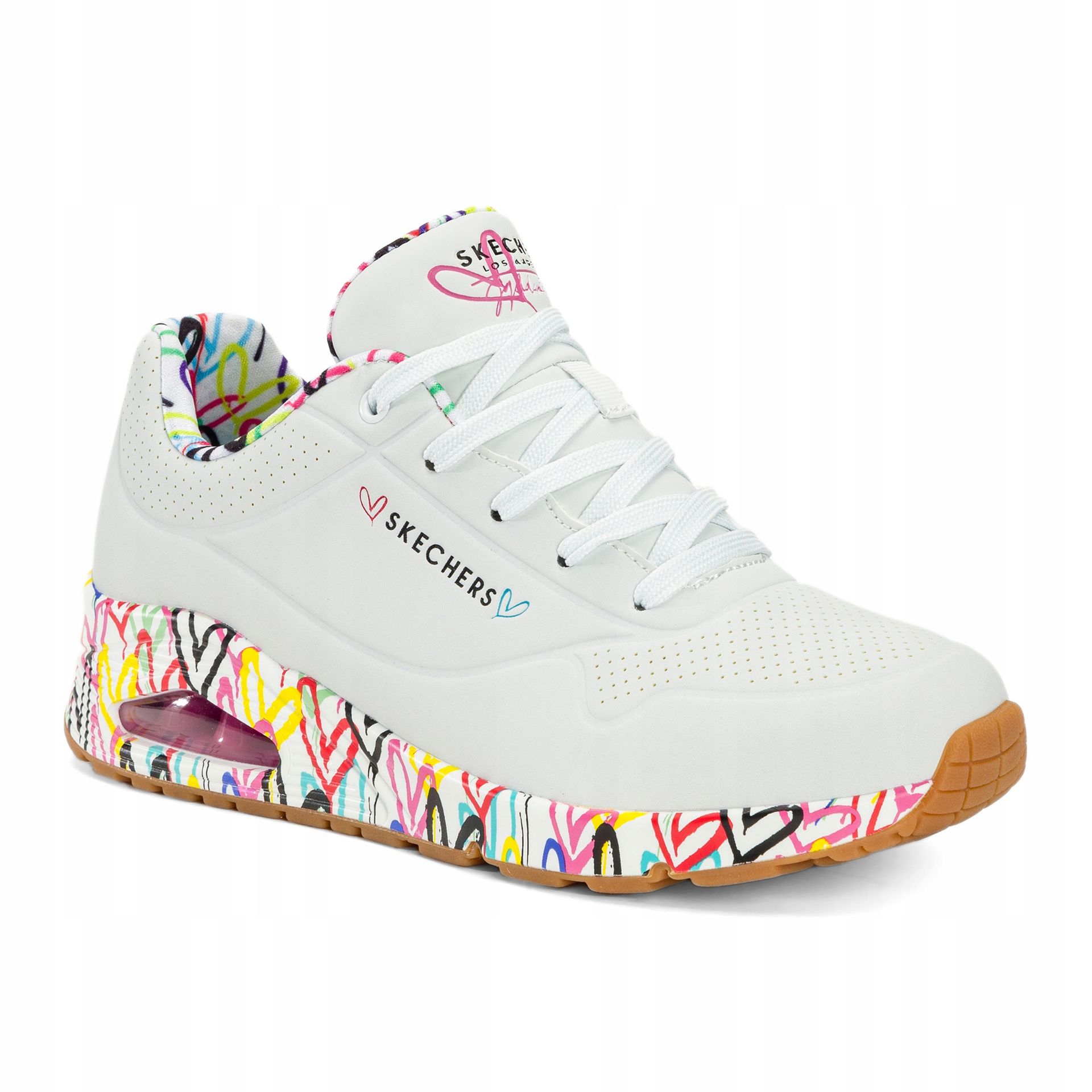 Buty damskie Skechers Uno Loving Love white/multi 36 Eu