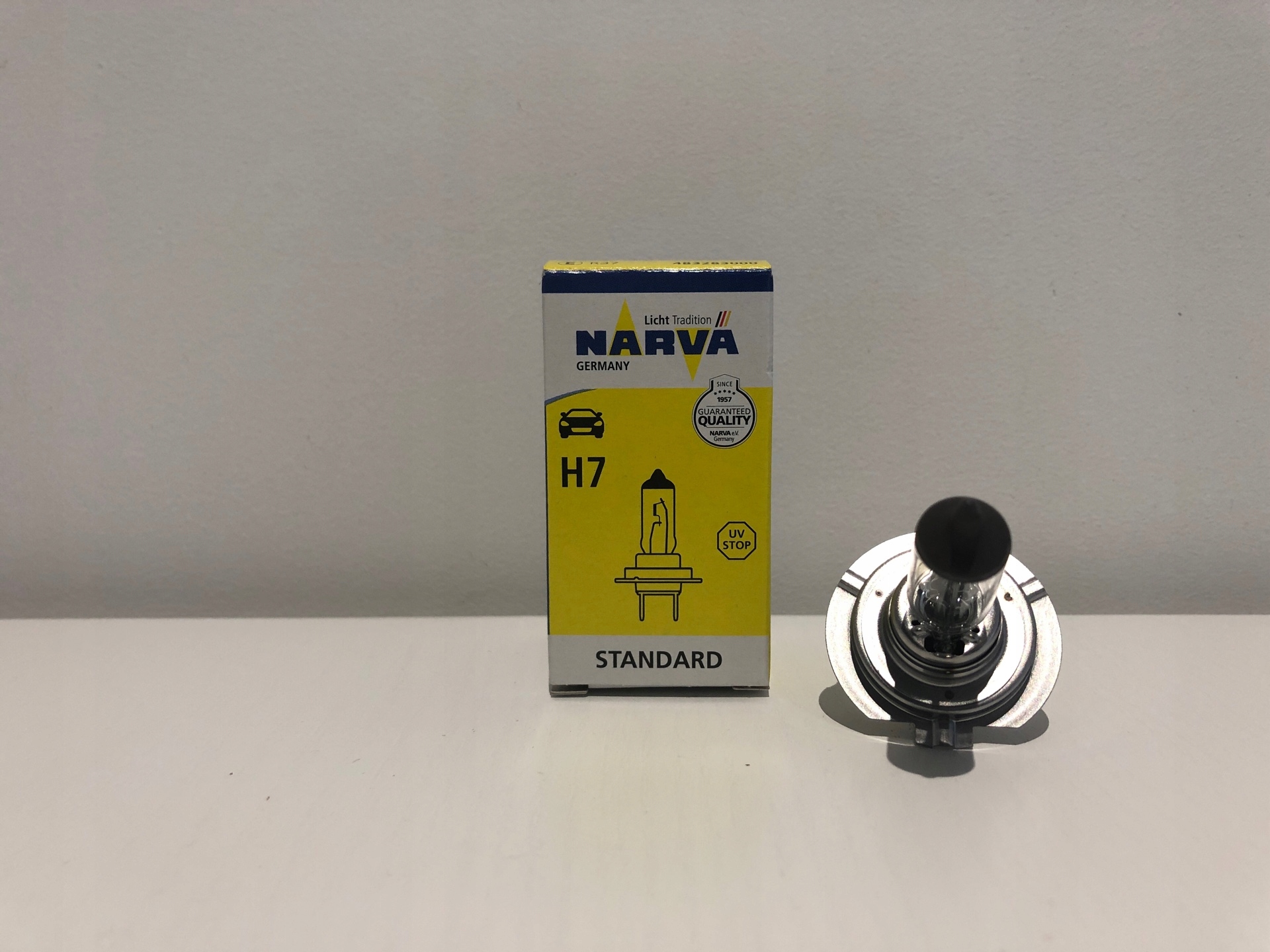 Żarówka reflektora Narva H7 12V reflektora Bmw Opel Fiat Audi Volkswagen