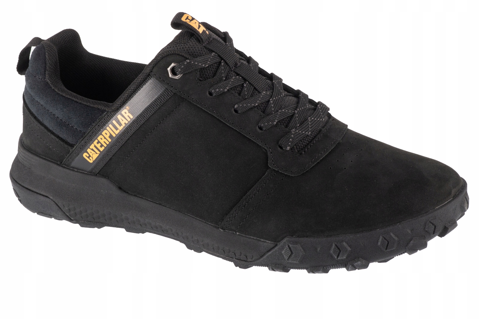 Caterpillar Hex Ready Lo (45) Męskie Buty Sneakers Skórzane Czarny