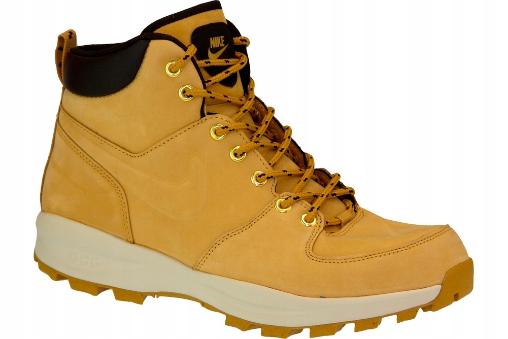 Nike Manoa _44_ Męskie Buty Trekkingowe Nubuk Beżowy
