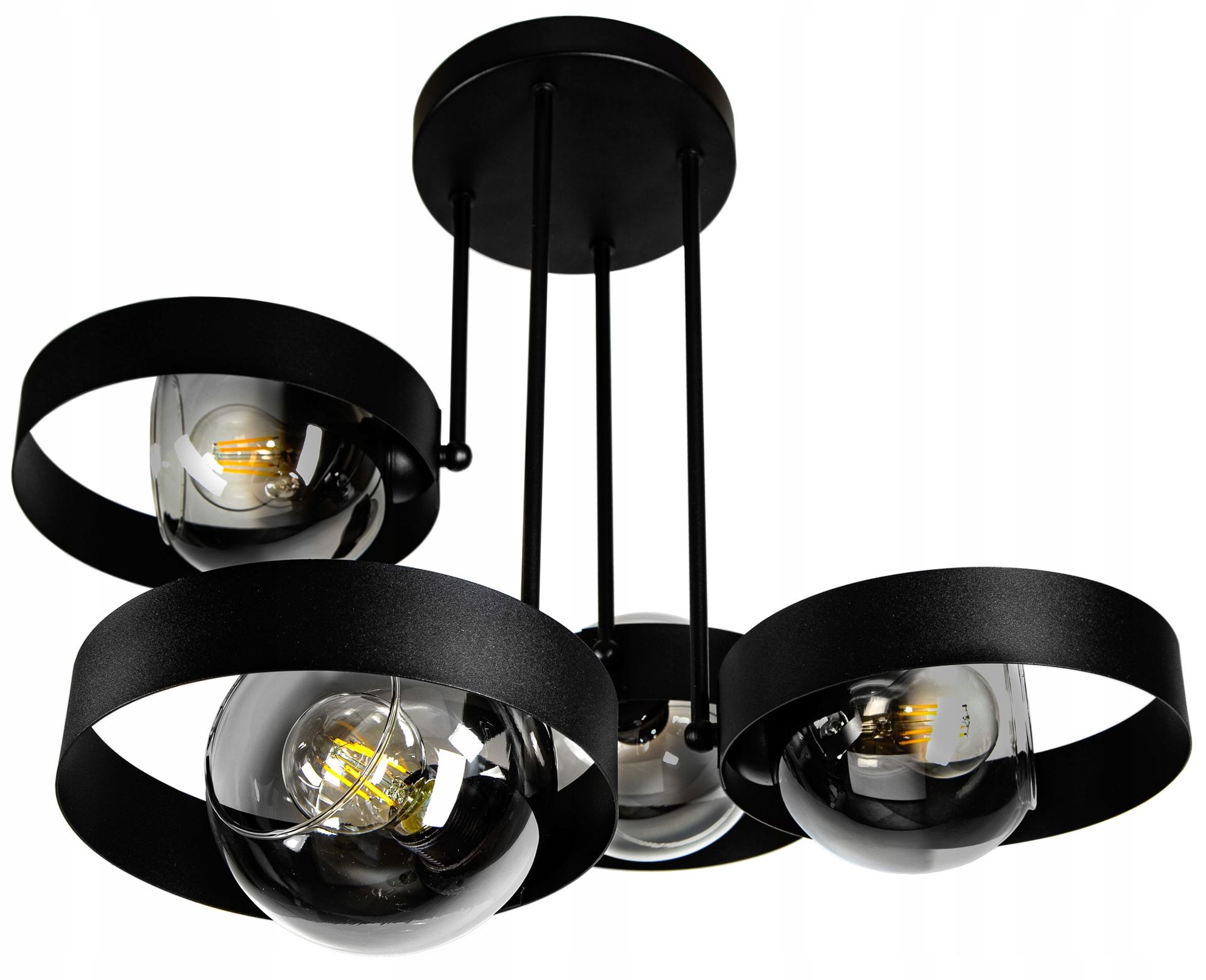 Lampa Sufitowa Plafon Żyrandol Loft Edison Led