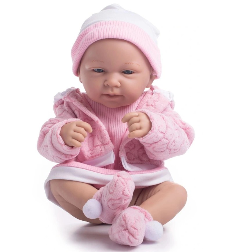 Lalka Bobas Baby Gumowa W Ubranku Niemowlaka