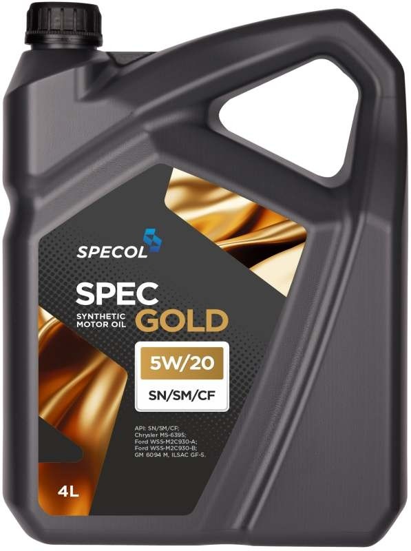 Specol 5W20 4L Spec Gold Sn/cf