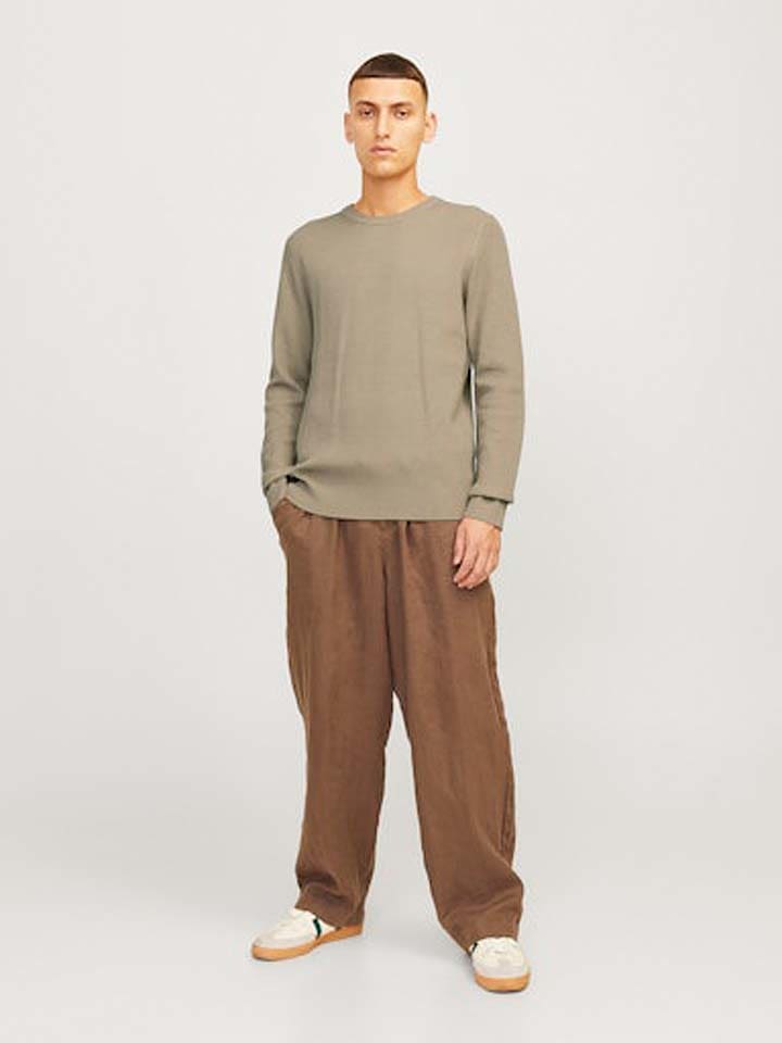 Jack & Jones Sweter w kolorze beżowym
