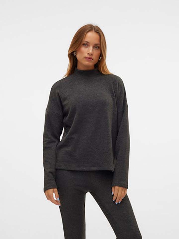 Vero Moda Sweter w kolorze antracytowym