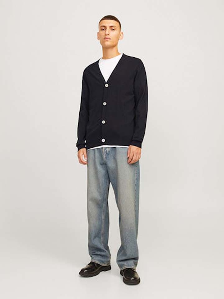 Jack & Jones Kardigan w kolorze granatowym