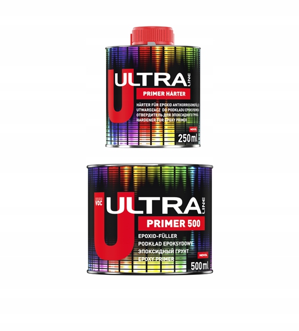 Podkład epoksydowy z utwardzaczem Novol Ultra 500ml Utwardzacz 250ml