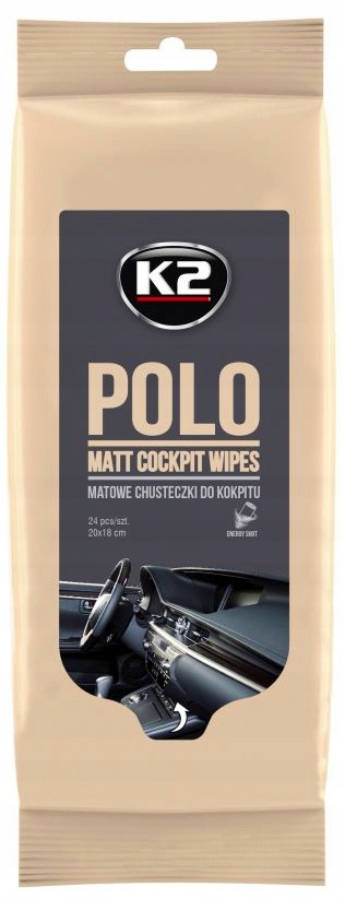 K2 Polo Matt Chusteczki Do Kokpitu Matowe 24SZT