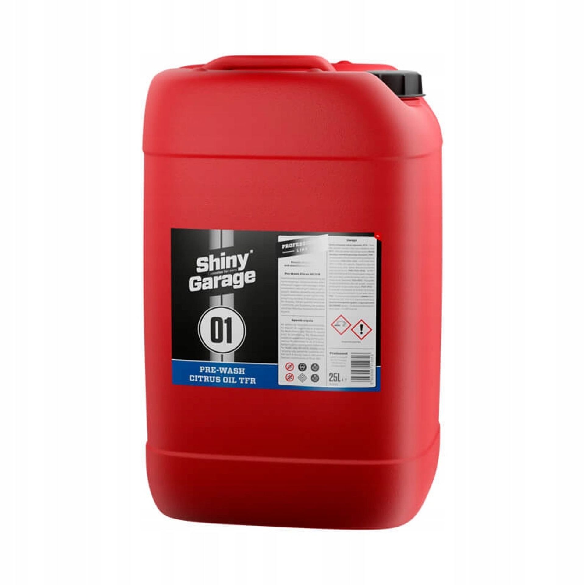 Aktywna Piana Shiny Garage Pre-Wash Citrus Oil Tfr Mycie Wstępne 25L
