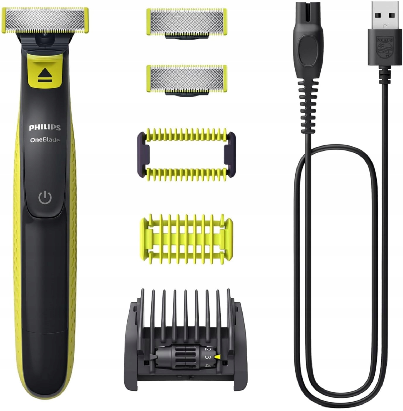 Golarka Trymer Maszynka do golenia Philips OneBlade 3 ostrza 2 twarz 1ciało