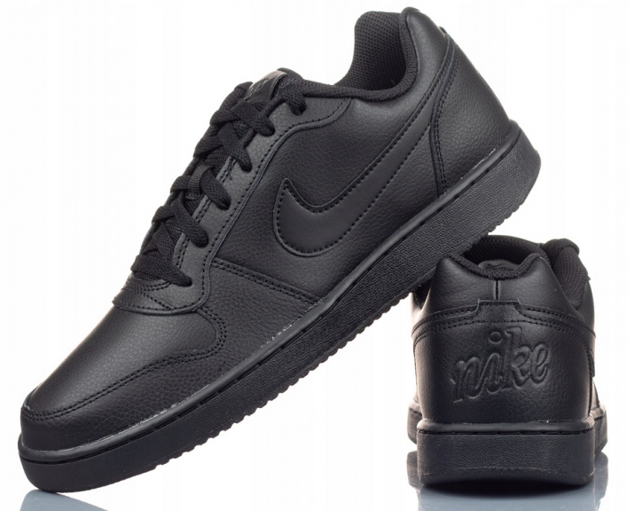 Nike Ebernon Low buty r 41 męskie czarne skóra AQ1775 003