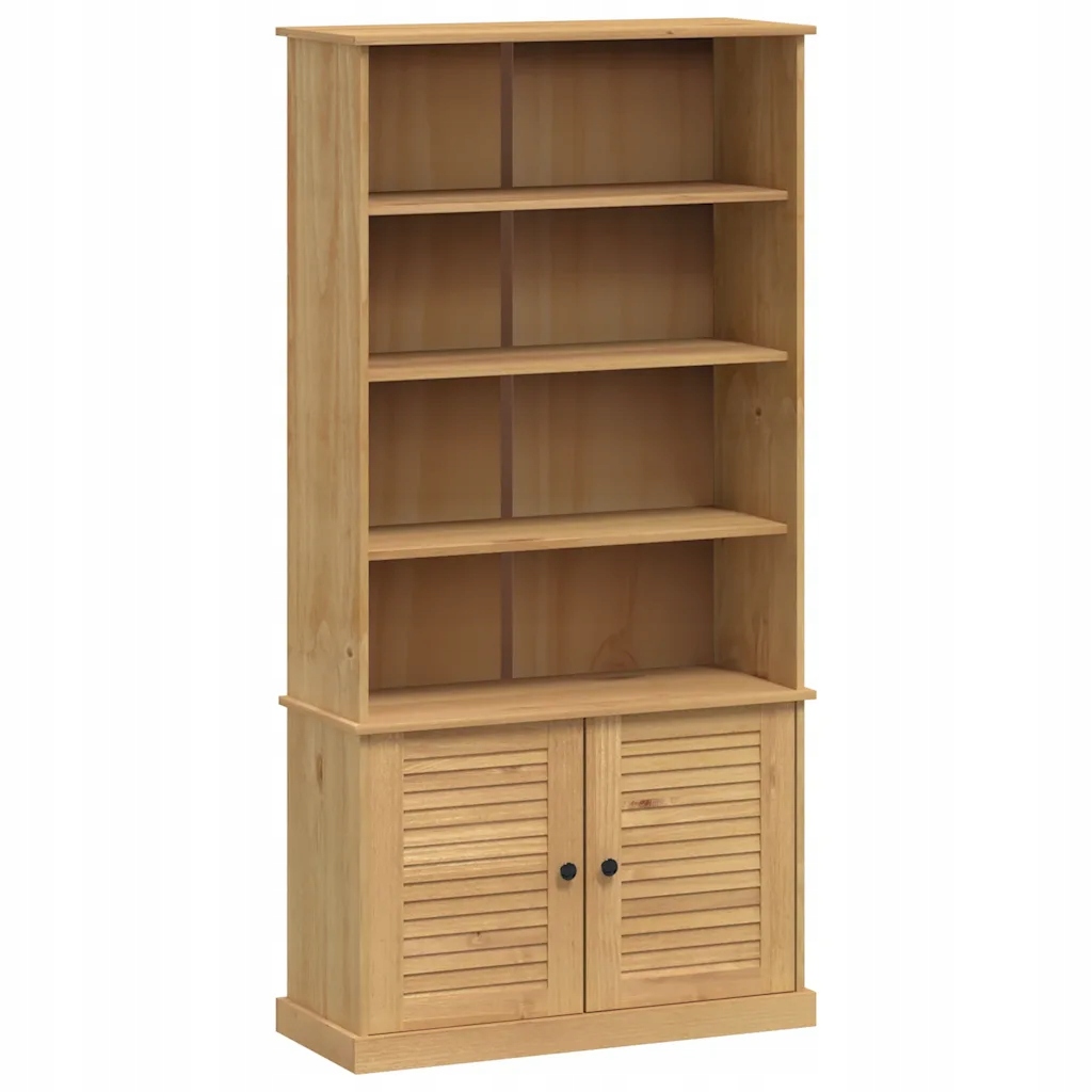 Biblioteczka Vigo, 85x35x170 cm, lite drewno sosno